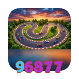 96877